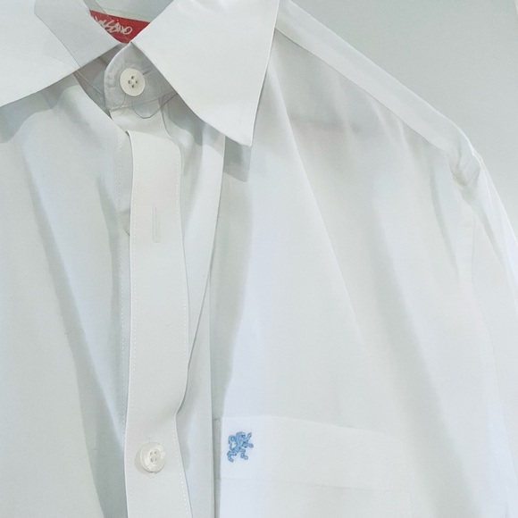 Mossimo Vintage Men's White Long Sleeve Shirt Size Large - Picture 5 of 8